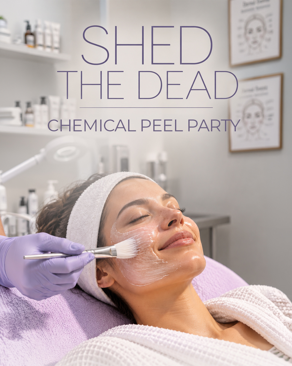 Shed the Dead Chemical Peel Party Renew by RJ Temecula